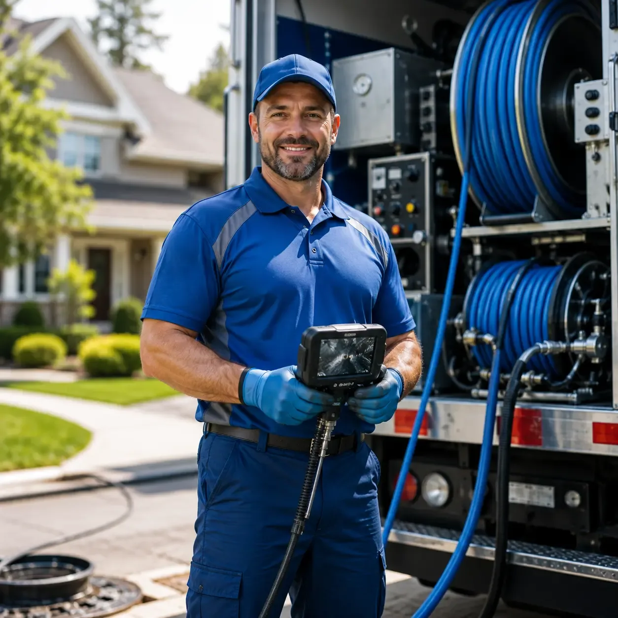 Local outdoor drain cleaning specialists in Millican, TX